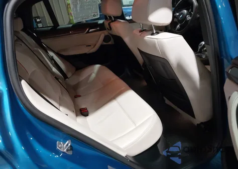 2017 BMW X4 M40I z USA, uszkodzony, nr VIN 5UXXW7C37H0U26287